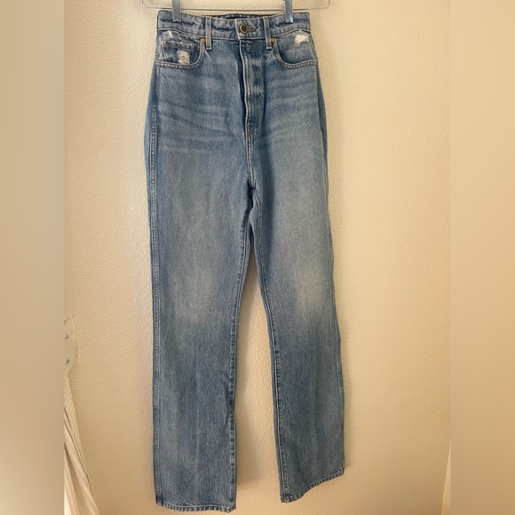 KHAITE Danielle high-rise straight jeans Size 29 - Picture 10 of 12